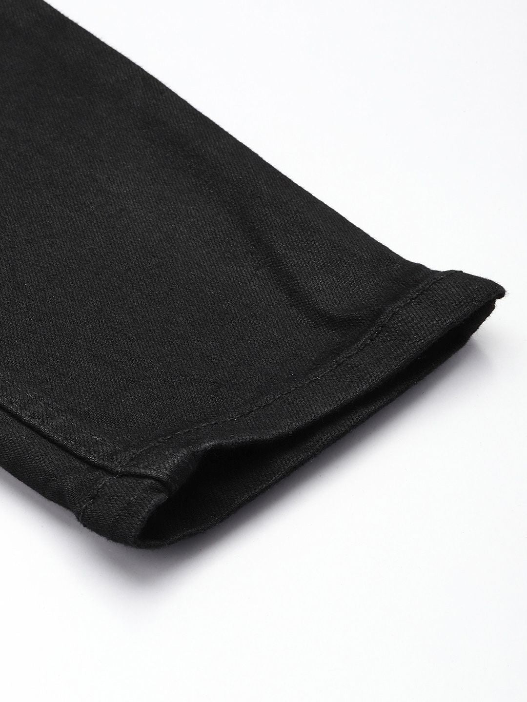 Women's Black Slim Fit Casual Jeans