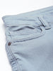 Women's Blue Slim Fit Vintage Jeans