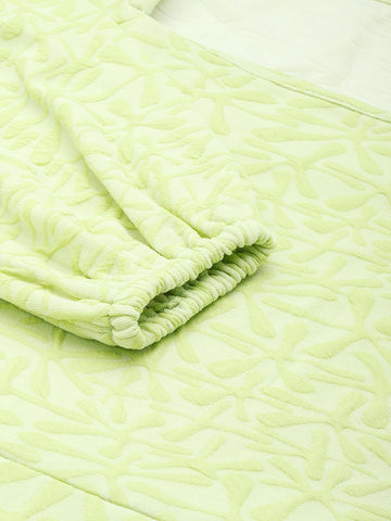 Freehand Women Fit and Flare Textured Midi Dress