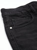 Women's Black Straight Fit Casual Jeans