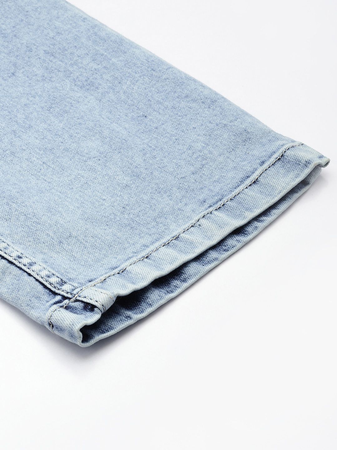 Women's Blue Straight Fit Street Jeans